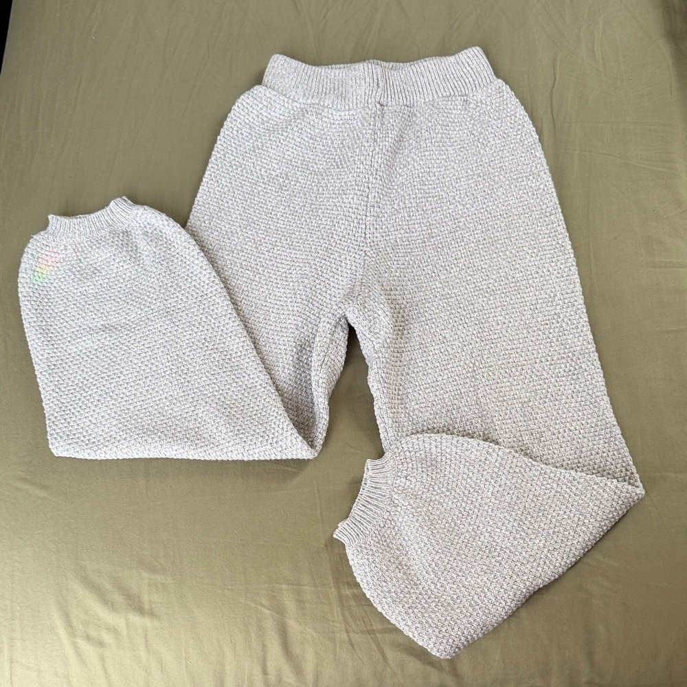 Sincerely Jules Light Gray Knit Pants